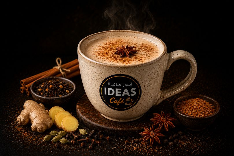 Signature Tiger spicy chai latte   لاتيه تشاي حار بنكهة 