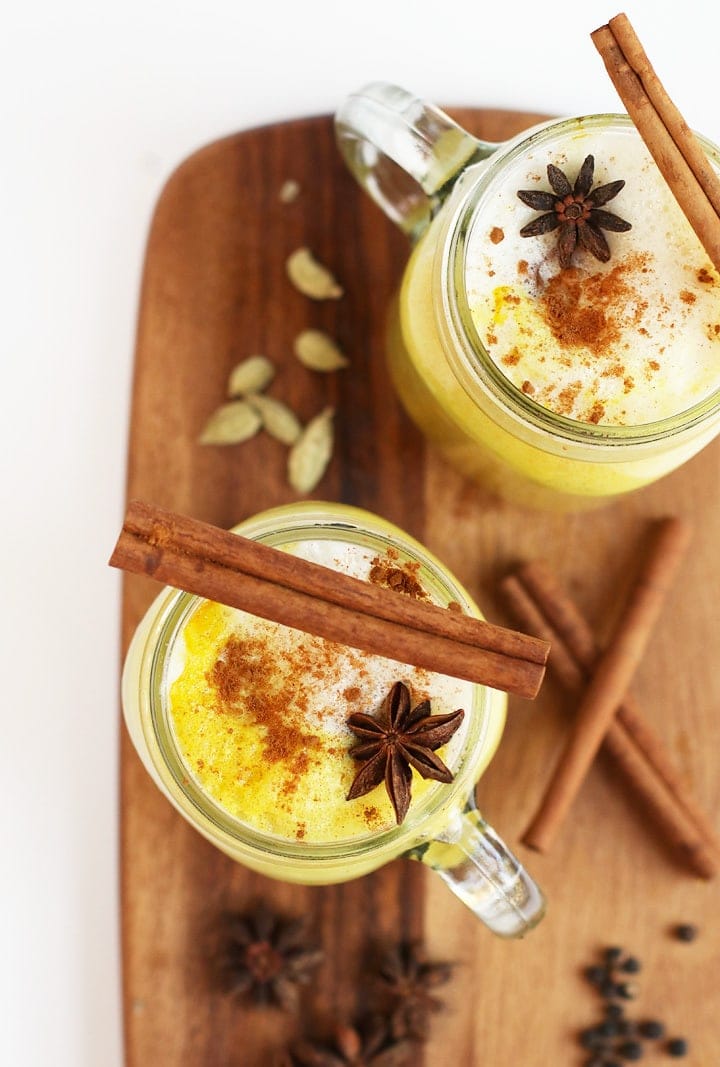 Our signature Mango chai latte