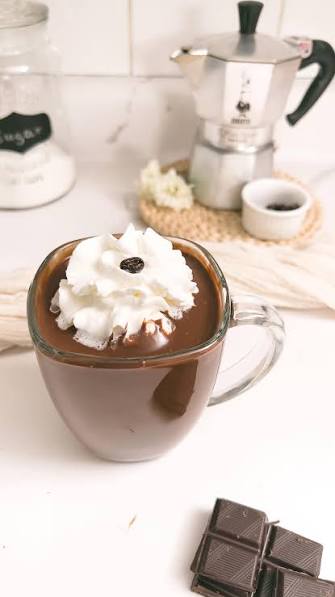 Rich Chocolate with Espresso & Milk